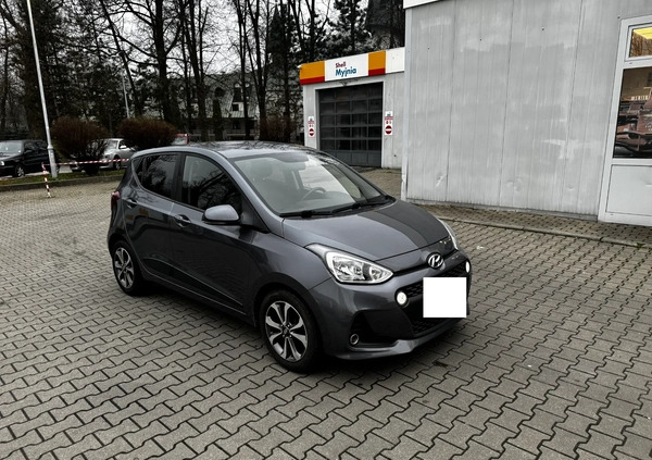 Hyundai i10 cena 34900 przebieg: 77600, rok produkcji 2017 z Koluszki małe 121